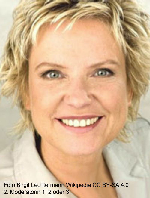 Moderatorin Birgit Lechtermann