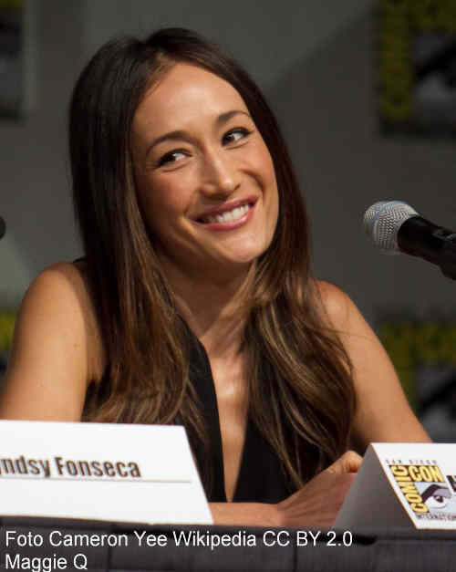 Hauptdarstellerin Maggie Q als Detective Ballard
