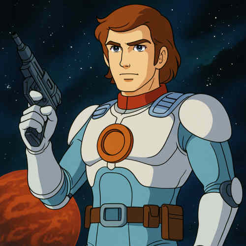 Hauptdarsteller Captain Future
