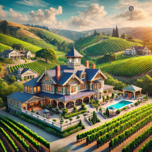 Weinberge von Falcon Crest