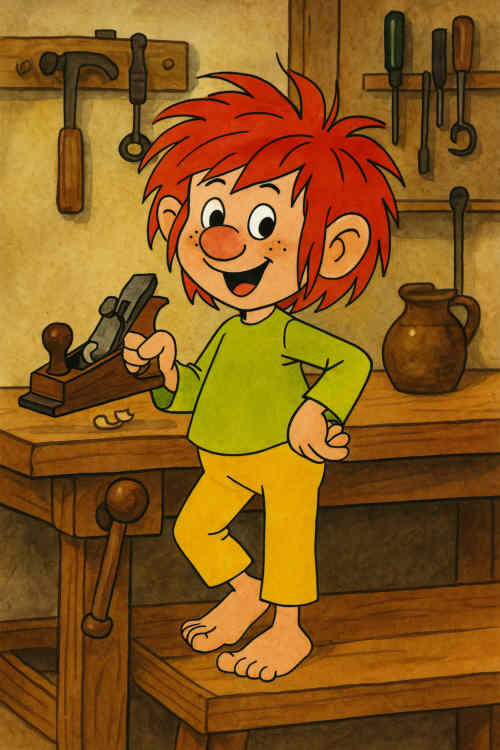 Hauptdarsteller Meister Eder und sein Pumuckl
