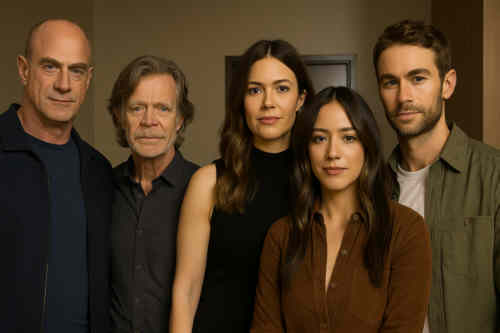 Christopher Meloni, William H. Macy, Mandy Moore, Chloe Bennet und Chace Crawford in neuer Hulu-Serie