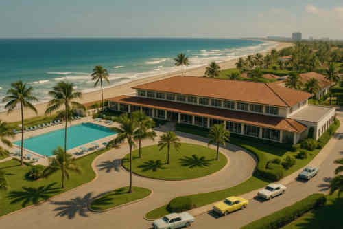 Drehorte der Serie Palm Royale