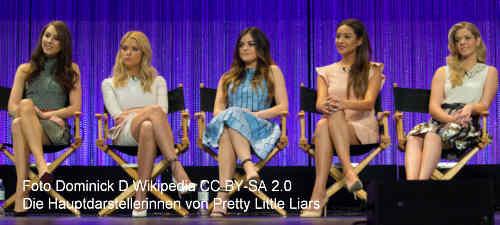 alle Hauptdarstellerinnen von Pretty Little Liars