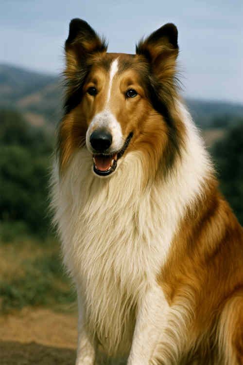 Lassie in der gleichnamigen Fernsehserie