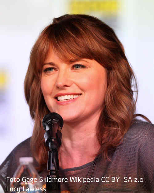 Hauptdarstellerin Lucy Lawless als Xena